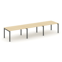 Стол для переговоров Style Project SN-5P.SPRG-024.3 Акация Лорка/Металл Черный 4740×980×750 Стол для переговоров Style Project SN-5P.SPRG-024.3 Акация Лорка/Металл Черный 4740×980×750