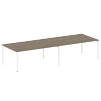 Metal System Quattro Перег. стол (2 столешницы) на П-образном м/к 40БП.ПРГ-2.5 Акация/Антрацит металл 3600*1235*750 Metal System Quattro Перег. стол (2 столешницы) на П-образном м/к 40БП.ПРГ-2.5 Акация/Антрацит металл 3600*1235*750
