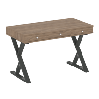 Home Office Стол офисный VR.SP-1-118.M Суар тёмный/Чёрный металл 1180×600×750
