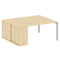 Metal System Quattro Р. ст. с шкафом-купе на П-образном м/к 50БП.РС-СШК-1.3 Т Акация/Антрацит металл 1810*1475*750 Metal System Quattro Р. ст. с шкафом-купе на П-образном м/к 50БП.РС-СШК-1.3 Т Акация/Антрацит металл 1810*1475*750