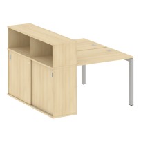 Metal System Quattro Р. ст. с шкафом-купе на П-образном м/к 50БП.РС-СШК-2.1 Т Акация/Антрацит металл 1410*1475*1098 Metal System Quattro Р. ст. с шкафом-купе на П-образном м/к 50БП.РС-СШК-2.1 Т Акация/Антрацит металл 1410*1475*1098