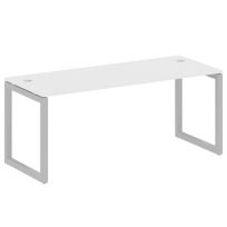 Metal System Quattro Стол офисный на О-образном м/к 50БО.СП-5 Вяз/Мокко металл 1800×720×750 Metal System Quattro Стол офисный на О-образном м/к 50БО.СП-5 Вяз/Мокко металл 1800×720×750