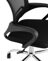 Кресло офисное TopChairs Simple New черный