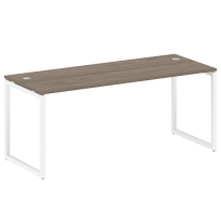 Metal System Quattro Стол офисный на О-образном м/к 40БО.СП-5 Вяз/Мокко металл 1800×720×750 Metal System Quattro Стол офисный на О-образном м/к 40БО.СП-5 Вяз/Мокко металл 1800×720×750