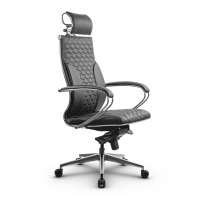 Кресло для руководителя Метта L 2c 44C/K_17839_Кожа перфорированная NewLeather - Черный_Кожа перфорированная NewLeather - Черный Кресло для руководителя Метта L 2c 44C/K_17839_Кожа перфорированная NewLeather - Черный_Кожа перфорированная NewLeather - Черный