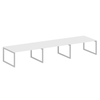 Metal System Quattro Перег. стол (3 столешницы) на О-оразном м/к 50БО.ПРГ-3.4 Акация/Антрацит металл 4800*1235*750 Metal System Quattro Перег. стол (3 столешницы) на О-оразном м/к 50БО.ПРГ-3.4 Акация/Антрацит металл 4800*1235*750