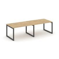Стол для переговоров Style Project SN-5O.SPRG-012.3 Акация Лорка/Металл Черный 2360×980×750 Стол для переговоров Style Project SN-5O.SPRG-012.3 Акация Лорка/Металл Черный 2360×980×750
