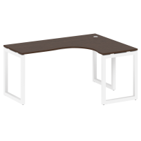 Metal System Quattro Стол криволинейный правый на О-образном м/к 50БО.СА-4 (R) Акация/Антрацит металл 1600*1200*750 Metal System Quattro Стол криволинейный правый на О-образном м/к 50БО.СА-4 (R) Акация/Антрацит металл 1600*1200*750