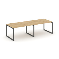 Стол для переговоров Style Project SN-4O.SPRG-013.3 Акация Лорка/Металл Черный 2760×980×750 Стол для переговоров Style Project SN-4O.SPRG-013.3 Акация Лорка/Металл Черный 2760×980×750