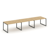 Стол для переговоров Style Project SN-4O.SPRG-022.3 Акация Лорка/Металл Черный 3540×980×750 Стол для переговоров Style Project SN-4O.SPRG-022.3 Акация Лорка/Металл Черный 3540×980×750