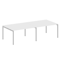 Metal System Quattro Перег. стол (2 столешницы) на П-образном м/к 40БП.ПРГ-2.3 Акация/Антрацит металл 2800*1235*750 Metal System Quattro Перег. стол (2 столешницы) на П-образном м/к 40БП.ПРГ-2.3 Акация/Антрацит металл 2800*1235*750