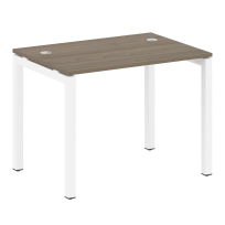 Metal System Quattro Стол офисный на П-образном м/к 50БП.СП-1 Вяз/Мокко металл 1000×720×750 Metal System Quattro Стол офисный на П-образном м/к 50БП.СП-1 Вяз/Мокко металл 1000×720×750