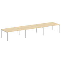 Metal System Quattro Перег. стол (3 столешницы) на П-оразном м/к 40БП.ПРГ-3.5 Акация/Антрацит металл 5400*1235*750 Metal System Quattro Перег. стол (3 столешницы) на П-оразном м/к 40БП.ПРГ-3.5 Акация/Антрацит металл 5400*1235*750
