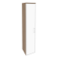 дуб аризона/стекло white