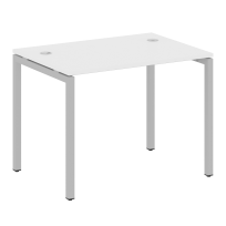 Metal System Quattro Стол офисный на П-образном м/к 40БП.СП-1 Вяз/Мокко металл 1000×720×750 Metal System Quattro Стол офисный на П-образном м/к 40БП.СП-1 Вяз/Мокко металл 1000×720×750