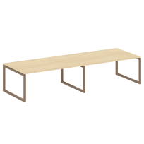 Metal System Quattro Перег. стол (2 столешницы) на О-образном м/к 50БО.ПРГ-2.5 Акация/Антрацит металл 3600*1235*750 Metal System Quattro Перег. стол (2 столешницы) на О-образном м/к 50БО.ПРГ-2.5 Акация/Антрацит металл 3600*1235*750