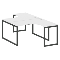 Metal System Quattro Р. ст. криволинейная на О-образном м/к 40БО.РАС-СА-2.3 Акация/Антрацит металл 1400*2435*750 Metal System Quattro Р. ст. криволинейная на О-образном м/к 40БО.РАС-СА-2.3 Акация/Антрацит металл 1400*2435*750