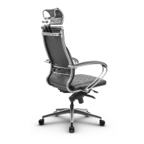 Кресло для руководителя Метта L 2c 44C/K_17839_Кожа перфорированная NewLeather - Черный_Кожа перфорированная NewLeather - Черный Кресло для руководителя Метта L 2c 44C/K_17839_Кожа перфорированная NewLeather - Черный_Кожа перфорированная NewLeather - Черный
