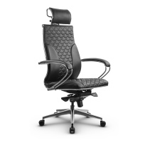 Кресло для руководителя Метта L 2c 44C/K_17839_Кожа перфорированная NewLeather - Черный_Кожа перфорированная NewLeather - Черный Кресло для руководителя Метта L 2c 44C/K_17839_Кожа перфорированная NewLeather - Черный_Кожа перфорированная NewLeather - Черный