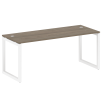 Metal System Quattro Стол офисный на О-образном м/к 50БО.СП-5 Вяз/Мокко металл 1800×720×750 Metal System Quattro Стол офисный на О-образном м/к 50БО.СП-5 Вяз/Мокко металл 1800×720×750