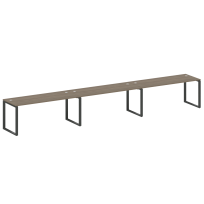 Metal System Р. ст. на 3 раб. места на О-образном м/к БО.СМ-3.5 Акация/Антрацит металл 5400*720*750 Metal System Р. ст. на 3 раб. места на О-образном м/к БО.СМ-3.5 Акация/Антрацит металл 5400*720*750