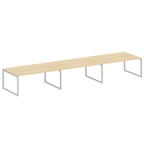 Metal System Quattro Перег. стол (3 столешницы) на О-оразном м/к 40БО.ПРГ-3.5 Акация/Антрацит металл 5400*1235*750 Metal System Quattro Перег. стол (3 столешницы) на О-оразном м/к 40БО.ПРГ-3.5 Акация/Антрацит металл 5400*1235*750