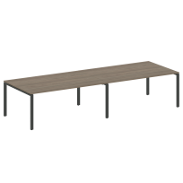 Metal System Перег. стол (2 столешницы) на П-образном м/к БП.ПРГ-2.5 Акация/Антрацит металл 3600*1235*750 Metal System Перег. стол (2 столешницы) на П-образном м/к БП.ПРГ-2.5 Акация/Антрацит металл 3600*1235*750