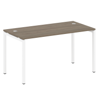 Metal System Quattro Стол офисный на П-образном м/к 40БП.СП-3 Вяз/Мокко металл 1400×720×750 Metal System Quattro Стол офисный на П-образном м/к 40БП.СП-3 Вяз/Мокко металл 1400×720×750