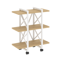 Loft Стеллаж на колесных опорах-3 полки VR.L-MST.K-3.4V Тиквуд тёмный/Чёрный металл 800×400×968 Loft Стеллаж на колесных опорах-3 полки VR.L-MST.K-3.4V Тиквуд тёмный/Чёрный металл 800×400×968