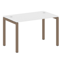 Metal System Quattro Стол офисный на П-образном м/к 50БП.СП-2 Вяз/Мокко металл 1200×720×750 Metal System Quattro Стол офисный на П-образном м/к 50БП.СП-2 Вяз/Мокко металл 1200×720×750