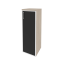 дуб аттик/стекло black