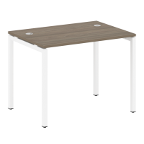 Metal System Quattro Стол офисный на П-образном м/к 40БП.СП-1 Вяз/Мокко металл 1000×720×750 Metal System Quattro Стол офисный на П-образном м/к 40БП.СП-1 Вяз/Мокко металл 1000×720×750
