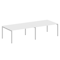 Metal System Quattro Перег. стол (2 столешницы) на П-образном м/к 40БП.ПРГ-2.4 Акация/Антрацит металл 3200*1235*750 Metal System Quattro Перег. стол (2 столешницы) на П-образном м/к 40БП.ПРГ-2.4 Акация/Антрацит металл 3200*1235*750