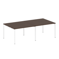 Metal System Quattro Перег. стол (2 столешницы) на П-образном м/к 40БП.ПРГ-2.2 Акация/Антрацит металл 2400*1235*750 Metal System Quattro Перег. стол (2 столешницы) на П-образном м/к 40БП.ПРГ-2.2 Акация/Антрацит металл 2400*1235*750